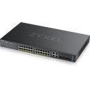 Zyxel Switch 28x GE GS2220-28HP 24Port+4xSFP/Rj45