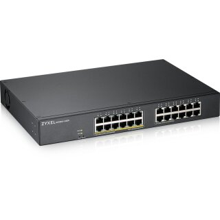Zyxel Switch 24x GE GS1900-24EP 12x PoE+ Ports.130W  Managed