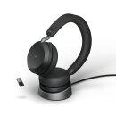 JABRA Evolve2 75 Stereo MS (USB-A) Bluetooth LS black