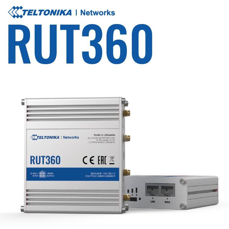 Teltonika RUT360 Kompakter-4G/LTE CAT6 Router - B2B-IT GmbH - Shop fü ...