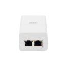 DIGITUS Gigabit Ethernet PoE Injektor 802.3at 30W weiß