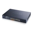 Zyxel XMG1915-18EP 16-Port 2.5GbE, 2 SFP+, 8 x PoE++ 802.3bt