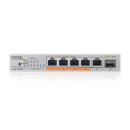 Zyxel Switch XMG-105 5 Port 10/2,5G MultiGig PoE++ unmanaged