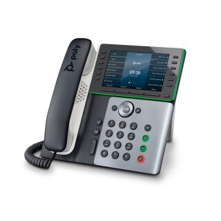Poly Edge E500 IP Phone and PoE-enabled