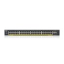 Zyxel XGS1935-52HP 52-Port Smart Managed PoE+ Switch, 48xGbe