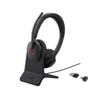 Yealink Headset BH74 Teams inkl. Ladeständer USB-C/A