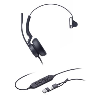 Yealink Headset - UH46 Mono Teams USB-C/A