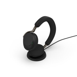 JABRA Evolve3 75 UC, Link390a, Black,WLC Chrg, Stereo